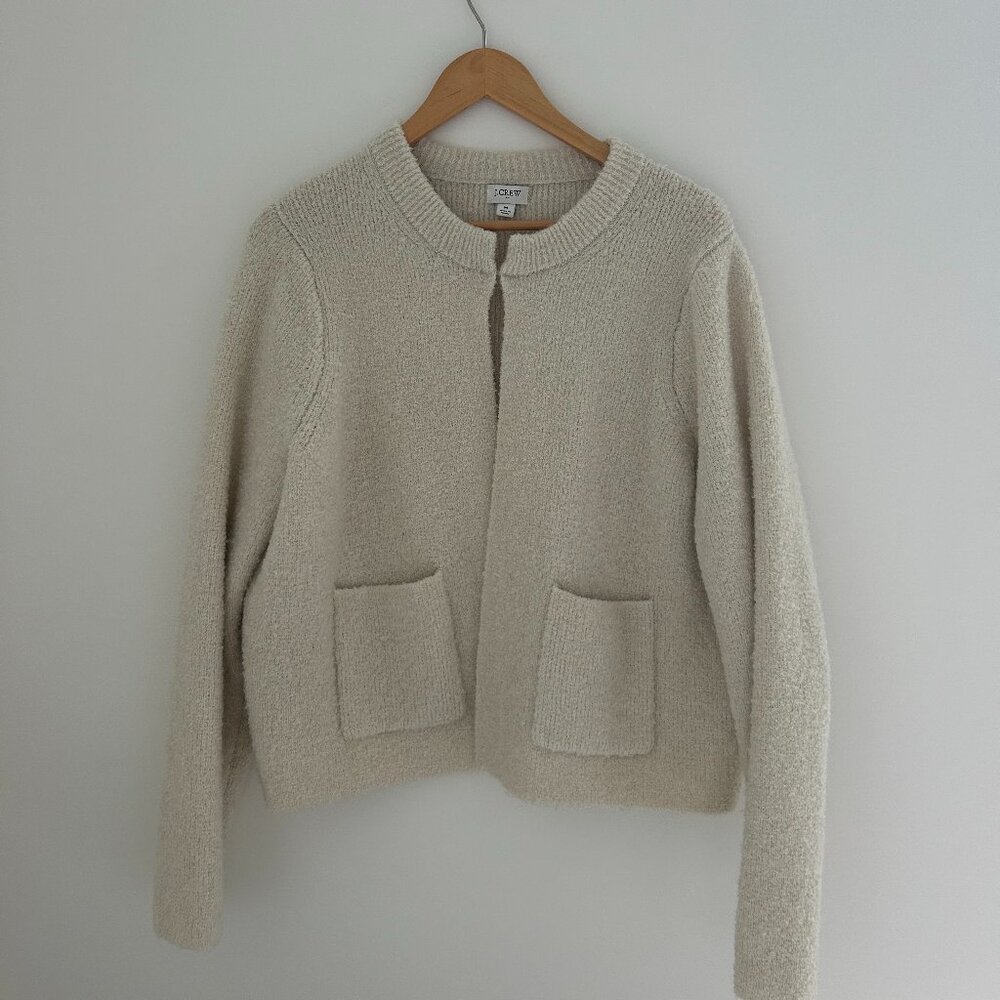 J. Crew Boucle Lady Cardigan Sweater